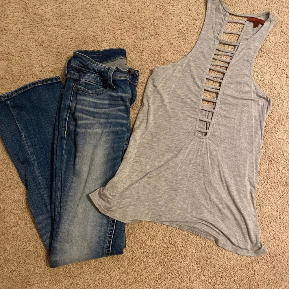 Buckle Black Jeans